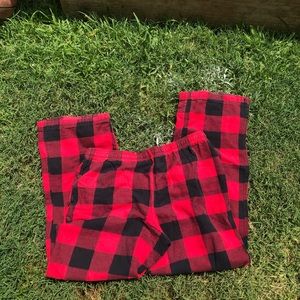 boxercraft Pants - Men's Red Flannel Cotton Pajamas Drawstring boxercraft Pants - Men's Red Flannel Cotton Pajamas Drawstring